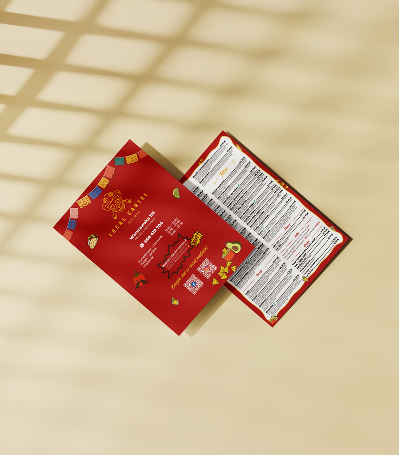 projektowanie menu warszawa